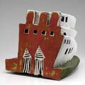 Mary jo bole earthenware sculpture untitled 1983 provenance the derek mason and daniel jacobs collection 14 12 x 14 x 20