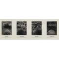 Hamish fulton british b 1946 east south west north 1989 photogravure framed signed and numbered 8100 8 x 22 78 sight provenance graeme murray gallery edinburgh label on verso