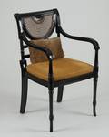 Regency Style Cane Back Armchair