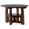 Limbert doubleoval library table branded mark 29 x 47 12 x 36