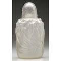 Rene lalique sirenes perfume burner of clear and frosted glass m p 688 no 2651 engraved r lalique 6 34