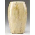 Fred h robertson  los angeles ovoid vase covered in ivory crystalline glaze stamped fhr los angeles 6 x 3 12