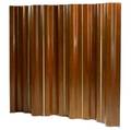 Charles and ray eames herman miller rare halfsize six panel folding screen of walnut and natural canvas few were produced in this size unmarked each panel 57 x 9 14 approximate maximum wi