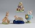 Three 3 Beatrix Potter Figurines Etc