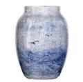 Hugh robertson dedham experimental crackleware landscape vase some deep crazing lines at rim etched dedham pottery hcr 7 34 x 5 12