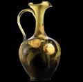 Matthew daly rookwood tall standard glaze pitcher 1893 flame mark578a wmad 18 x 9