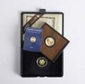 Three gold coins 1986 canada 100 916 fineness 16965 gs proof 1972 cayman islands 25 500 fineness 1575 gs proof the franklin mint republic of panama 20 balboas 500 fineness proof