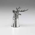 Tiffany  co silver stirrup cup germany ca 1900 modeled as a realistic stags head 6 112 ot
