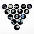 Unmounted opals twentyfour gems black white matrix and boulder opals some matched pairs most australian queensland lightning ridge anda mooka etc approx 113 cts tw
