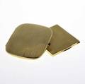 Two gold accessories 14k ca 1920 hungarian compact with mirrored interior unmarked cigarette case with sapphire pushpin 1497 gs