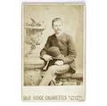 Old judge cigarettes baseball cabinet card for jim mutrie new york giants manager 1889