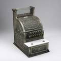 National cash register early 20th c model 313 in nickel plated brass 17