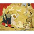 Jean isy de botton french 18981978 les musicians funambules cirque moderno 1938 oil on canvas framed signed and dated 17 14 x 21 provenance private collection new jersey