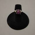 Art Deco Star Ruby and Diamond Ring