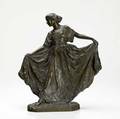 Bessie onahotema potter vonnoh american 18721955 the dance 1908 bronze signed bessie potter vonnoh no vi with foundry mark roman bronze works ny 12 38 high foundry roman bronze works