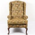 A Queen Anne Wingback Armchair