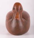 Gib Haufe Carved Wooden Duck