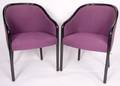 Two 2 Purple Ward Bennett Chairs