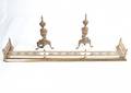 Pair of Andirons  Fender