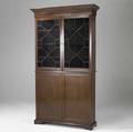 English twodoor china cabinet mahogany ca 17901810 81 x 42 x 11 12