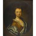 18th c portrait portrait of elizabeth ireland oil on canvas framed ca 1750 30 x 24 12