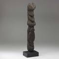 Grade society fern figure s malekula vanuatu carved male idol with traces of natural red pigment early 20th c used to commemorate a mans rank in the social hierarchy provenance savoy gallerie