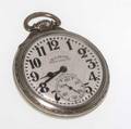 Illinois bunn special pocket watch railroad grade 21 jewels 14 wg face motor barrel 60 hours serial  5282442 model  173 2 dia
