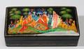 A Russian Palekh Lacquer Box
