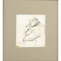 Carl link american 18871968 untitled pencil on paper framed provenance private collection new york signed 5 34 x 5 14 sight