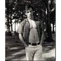 David armstrong american b 1954 tom in east river park 1993 gelatin silver print framed signed dated titled and numbered 1025 18 12 x 15 14 sight provenance private collection sa