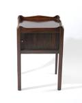 Tray Top Commode with Tambour Door