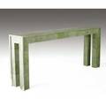 R  y augousti shagreen console table 36 x 84 x 15 12