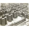 Charles rotkin american 19162004 three gelatin silver print photographs 1962 untitled aerial view of housing on henry hudson parkway north of gw bridge studio stamp view of midtown 