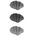 Tony duquette three large wallhanging resin seashell sculptures provenance juan montoya collection 19 x 31 x 8