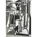 Charles francis quest american 19041993 furnace 1950 woodcut signed dated and numbered 225 12 18 x 8 18 image 18 x 11 12 sheet provenance jerald melberg gallery inc charlot