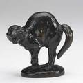 Frederick g r roth american 18721944 snarling wild cat 1913 bronze signed copyright 1913 by f g roth with foundry mark gorham co foundersorp 5 12 high provenance private collec