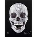 Damien hirst british b 1965 for the love of god 2009 screenprint in colors with diamond dust signed and numbered 1971000 12 34 x 9 38 sheet provenance private collection illinois