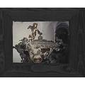 Karen kilimnik american b 1955 untitled hapsburg monarchy from undead 1994 cprint in artist made cloth frame signed 16 18 x 20 12 provenance jack hanley gallery san francisco priva