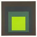 Josef albers german 18881976 two works of art homage to the square 1973 screenprint in colors framed signed dated and numbered is k 40100 27 x 27 sight homage to the square 1973