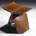 Sori yanagi tendo rosewood and brass butterfly stool 1954 unmarked 15 x 17 x 12 14