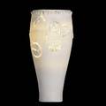 Rudolf staffel incised porcelain light gatherer vessel inscribed rudolf staffel 13 x 6 12