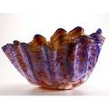 Dale chihuly giant mottled glass macchia bowl 1986 signed and dated 15 14 x 24