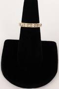 14K Yellow Gold  Diamond Eternity Band
