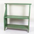 A Green Painted Bucket Bench