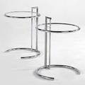 Eileen gray pair of adjustable occasional tables 26 x 19 12 dia