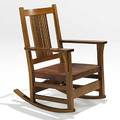 Gustav stickley spindled rocker no 359a with hard leather seat remnant of paper label 36 12 x 25 12 x 29