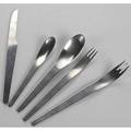 Arne jacobsen anton michelsen stainless steel flatware service for eight includes salad forks dinner forks teaspoons tablespoons and knives marked a michelsen stainless denmark dinner forks 8