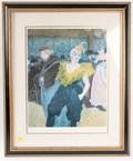 Litho Estate Signed Toulouse Lautrec