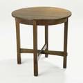 L  jg stickley lamp table unmarked 29 12 x 30