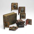Early photography fifty pieces in frames and photo albums consisting of daguerreotypes tintypes cdvs and prints 19th c
